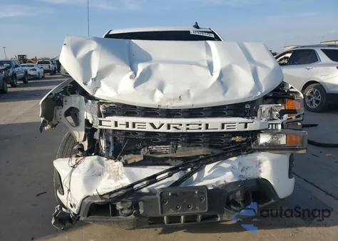 2020 Chevrolet Silverado K1500 Custom из США, поврежденный, VIN 1GCPYBEK3LZ356455